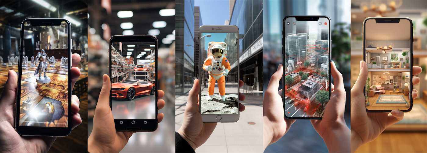 5 Examples of augmented reality apps on phones