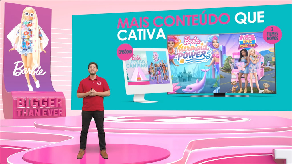 presentacion con video produccion virtual