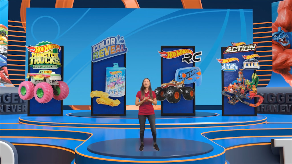 presentacion con video produccion virtual