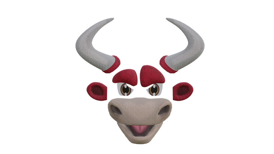 Mascota de los toros de Tijuana en 3D