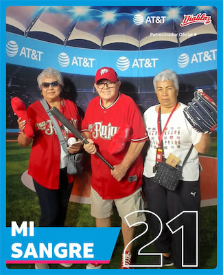 Tarjeta de baseball personalizada generada en photo booth interactivo