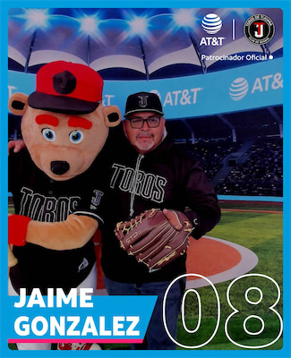 Tarjeta de baseball personalizada generada en photo booth interactivo