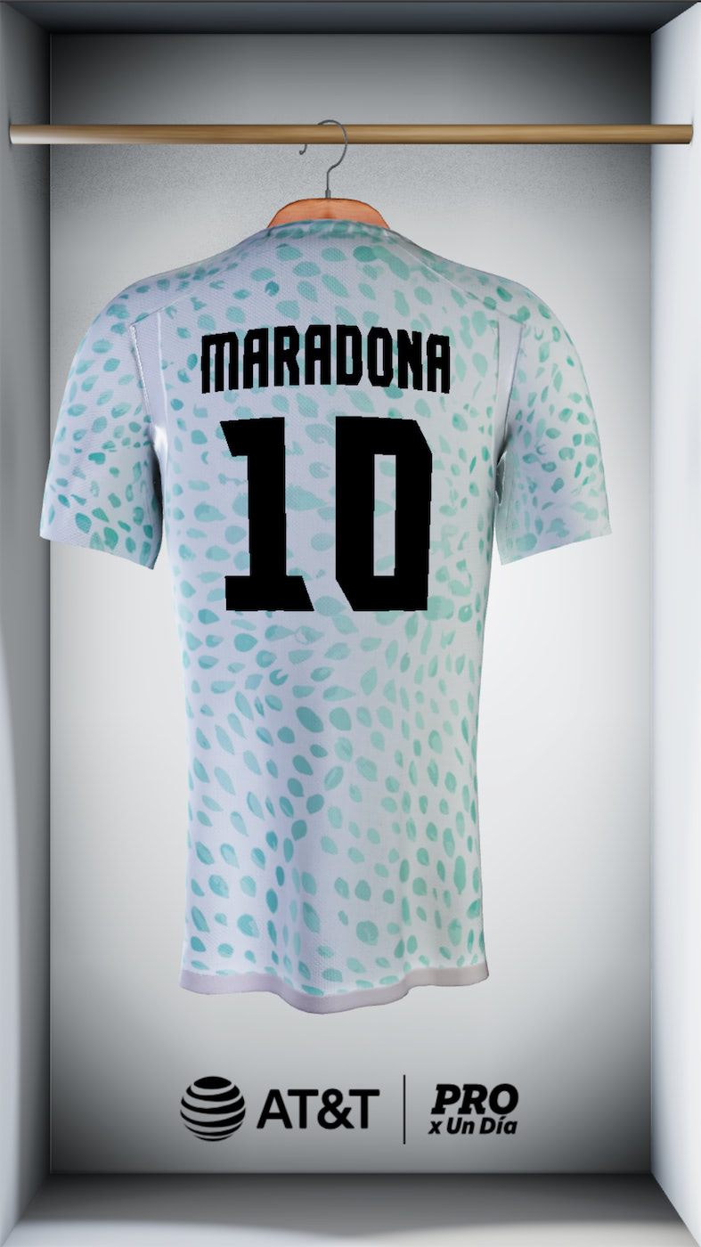 Playera de la selección mexicana de futbol verde en 3D 