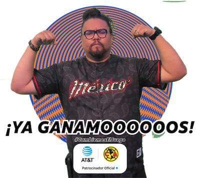 Foto transparente con fan posando en un fondo digital