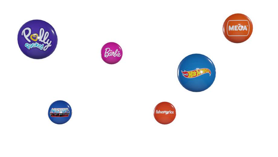 Esferas 3d con logotipos