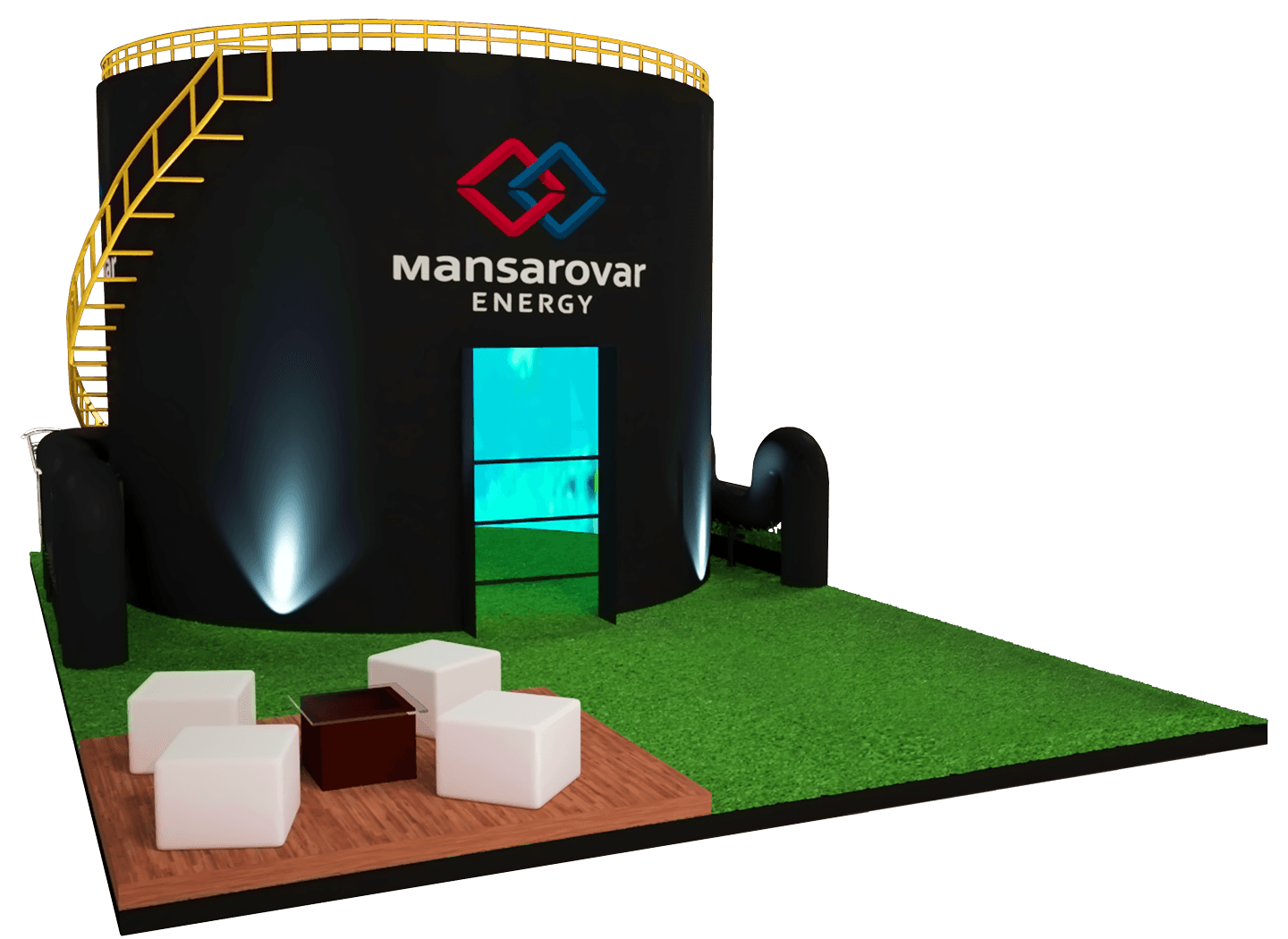 Mapping 3D for Mansarovar Energy Colombia Ltd - Latin American Oil convention, Puerto Vallarta, México Mapping 3D for Mansarovar Energy Colombia Ltd - Latin American Oil convention, Puerto Vallarta, México