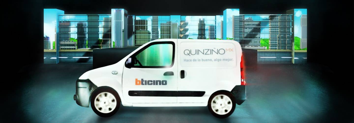 Mapping Bticino ciudad Qinziño Mapping Bticino ciudad Qinziño