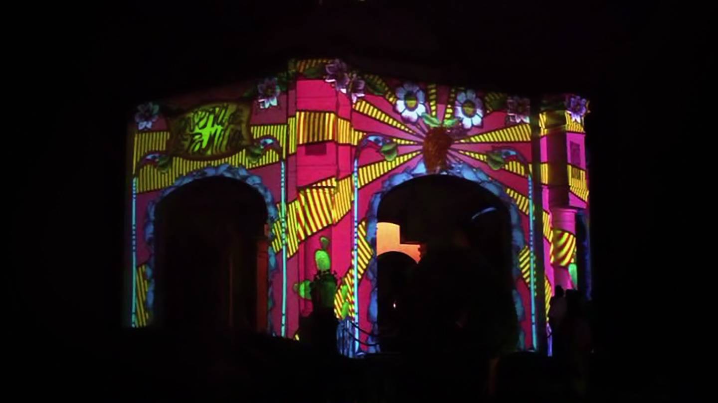 Mapping en edificio para Jose Cuervo Mapping en edificio para Jose Cuervo